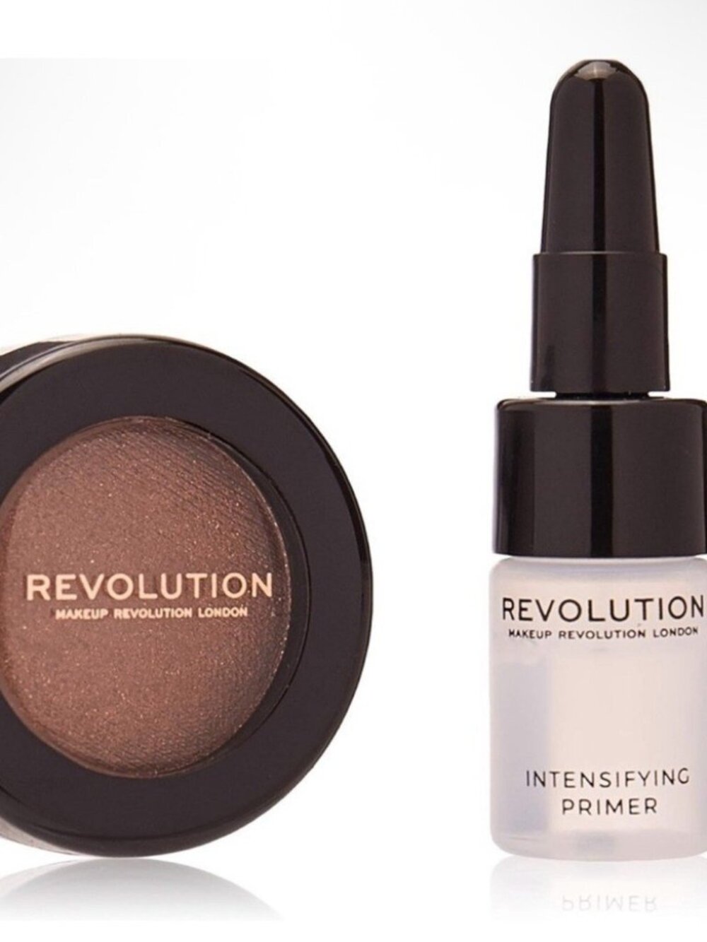 Makeup Revolution Flawless Foils Eye Shadow with Liquid Primer, Overcome
